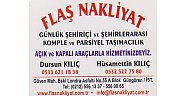 Flaş Nakliyat  -  Dursun Kılıç - Hüsamettin Kılıç