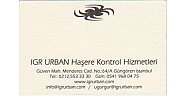 IGR URBAN HAŞERE KONTROL HİZMETLERİ  -  Uğur GÜR