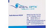 KOZAL OPTİK  -  Fatih Mehmet AKÇAY