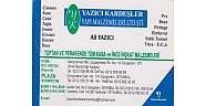 Yazıcı Kardeşler Yapı Malzemeleri  -  Ali YAZICI